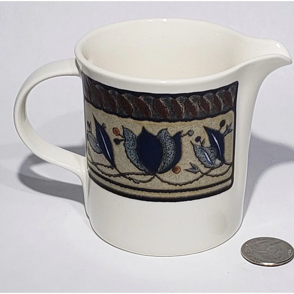 Vintage Mikasa Intaglio Arabella Floral‎ 8oz Creamer CAC01